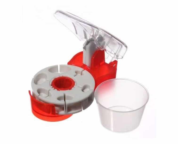 Medifacx pill cutter with catch cup